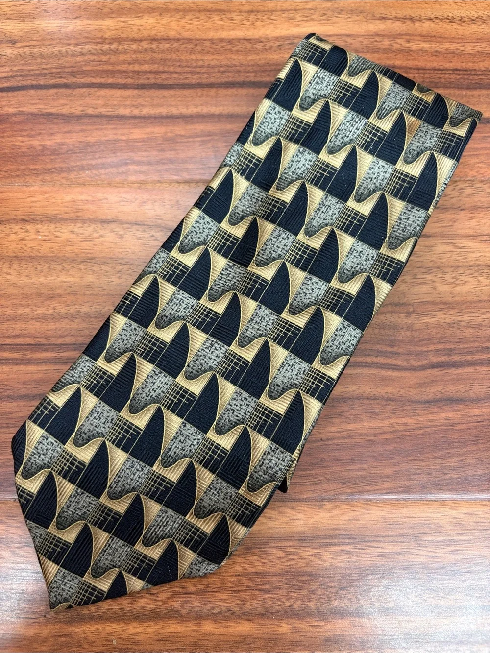 Von Furstenberg Neck Tie‎ Silk Geometric